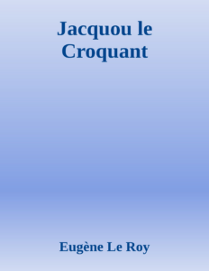 Couverture de Jacquou le Croquant