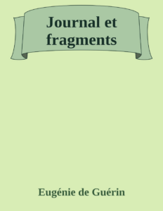 Couverture de Journal et fragments