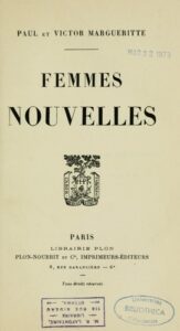 Femmes Nouvelles