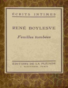 Feuilles Tombees