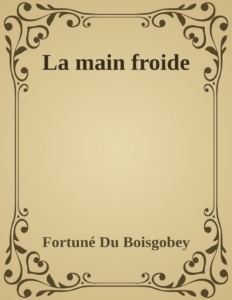 Couverture de La main froide