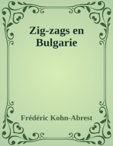 Couverture de Zig-zags en Bulgarie