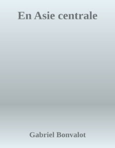 Couverture de En Asie centrale
