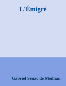 Couverture de L'Émigré
