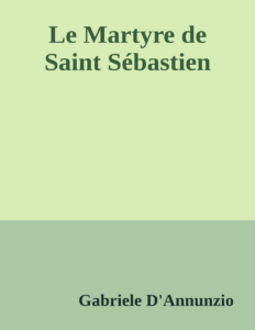 Couverture de Le Martyre de Saint Sébastien