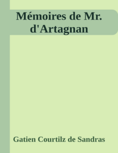 Couverture de Mémoires de Mr. d'Artagnan