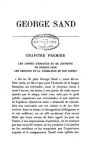 George Sand