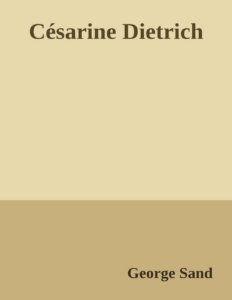 Couverture de Césarine Dietrich