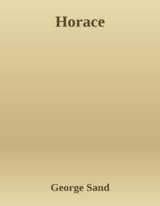 Couverture de Horace