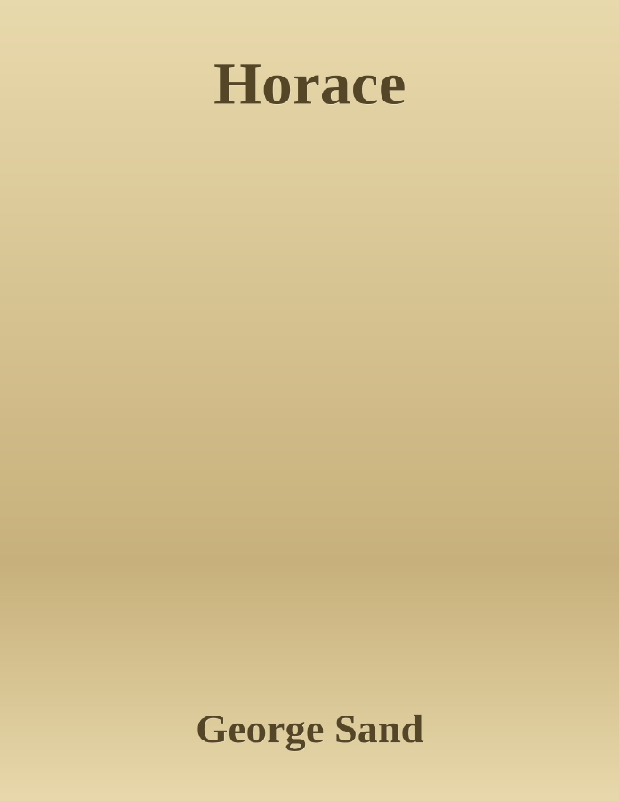Couverture de Horace
