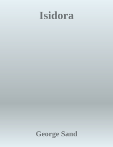 Couverture de Isidora