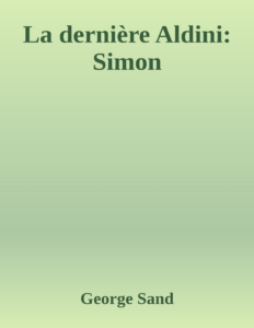 Couverture de La dernière Aldini: Simon