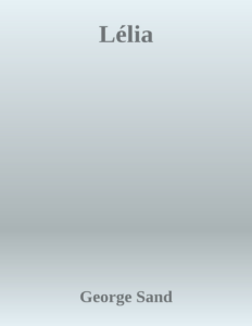 Couverture de Lélia