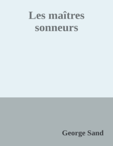 Couverture de Les maîtres sonneurs
