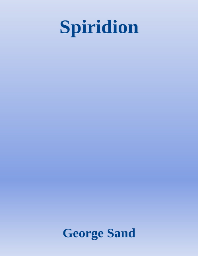 Couverture de Spiridion