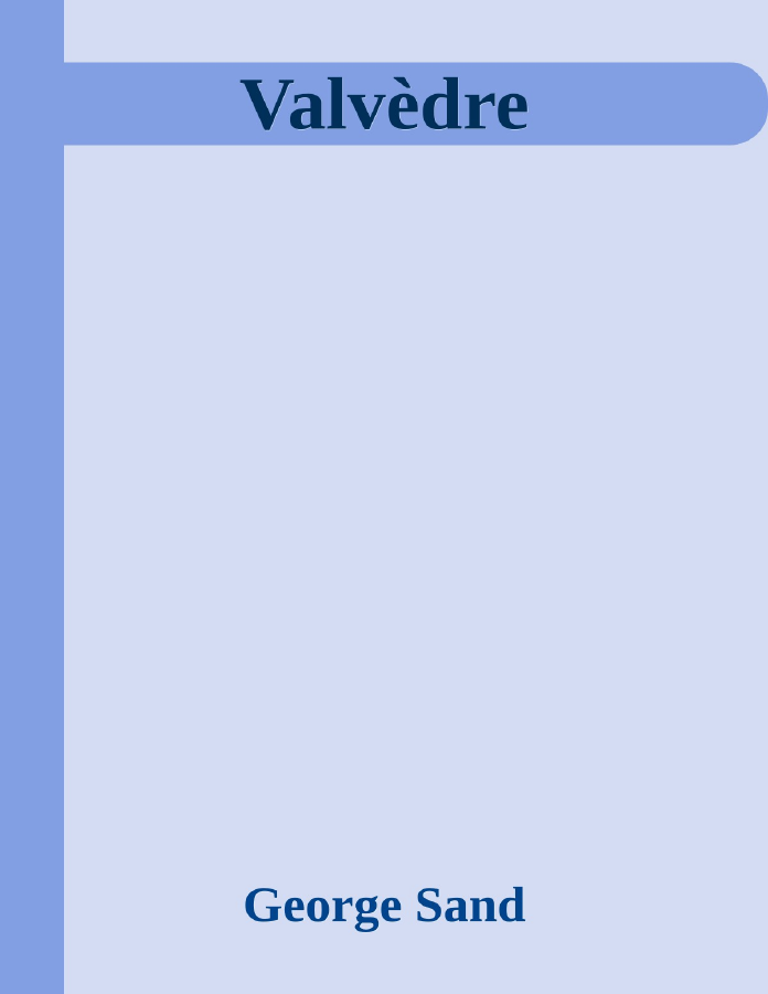 Couverture de Valvèdre