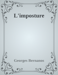Couverture de L'imposture