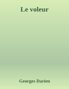 Couverture de Le voleur