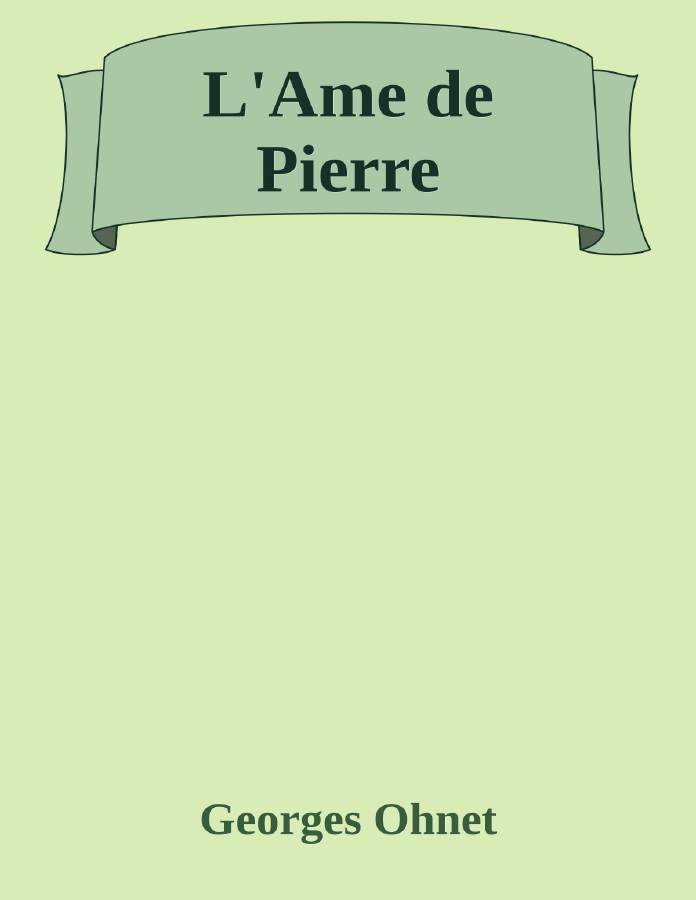 Couverture de L'Ame de Pierre