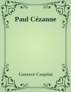 Couverture de Paul Cézanne