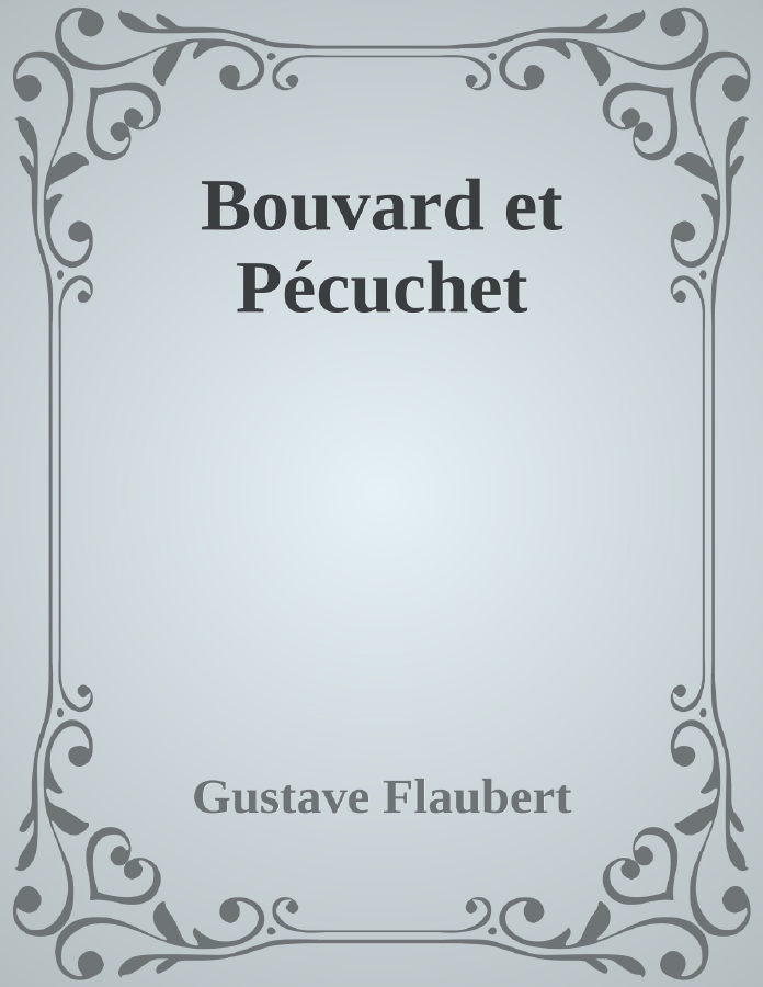 Couverture de Bouvard et Pécuchet
