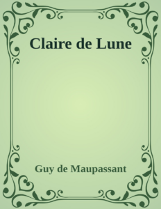 Couverture de Claire de Lune