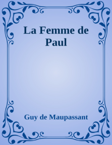 Couverture de La Femme de Paul