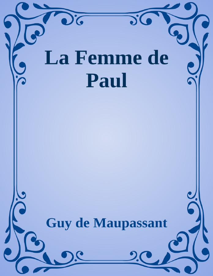 Couverture de La Femme de Paul