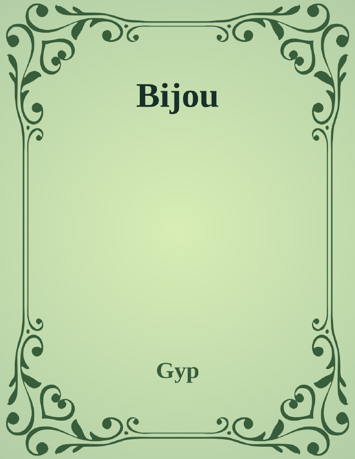 Couverture de Bijou