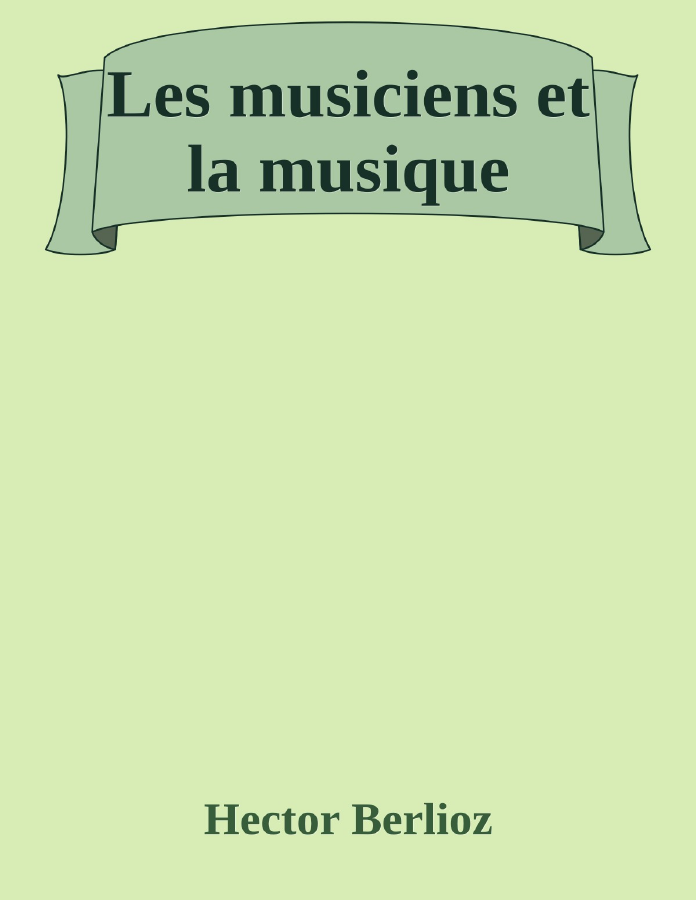 Couverture de Les musiciens et la musique
