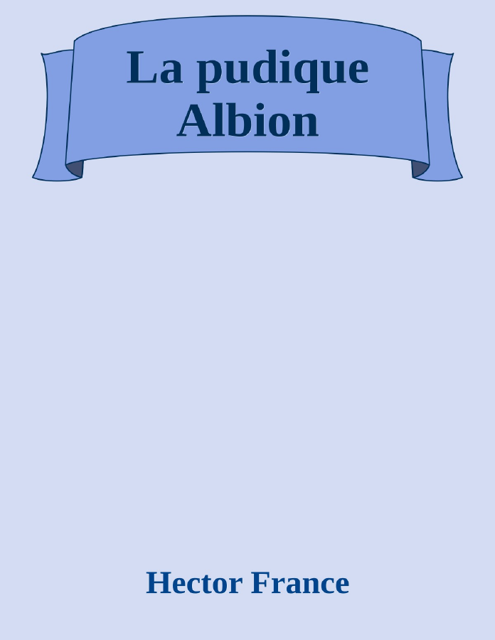 Couverture de La pudique Albion