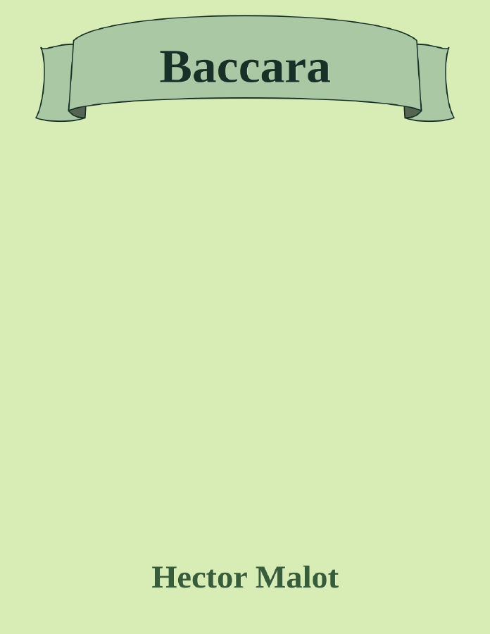 Couverture de Baccara