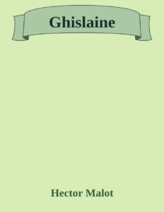 Couverture de Ghislaine