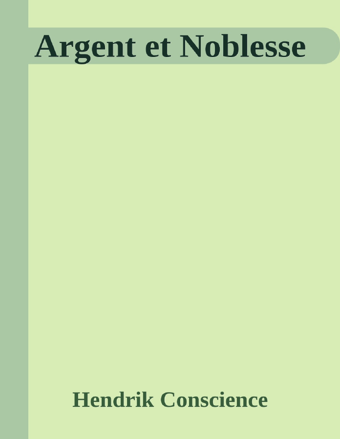 Couverture de Argent et Noblesse