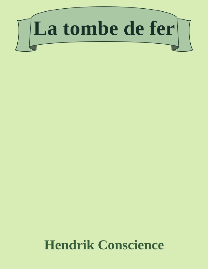 Couverture de La tombe de fer