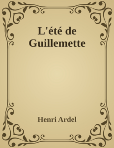 Couverture de L'été de Guillemette