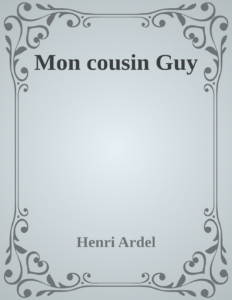 Couverture de Mon cousin Guy