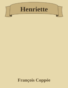 Couverture de Henriette