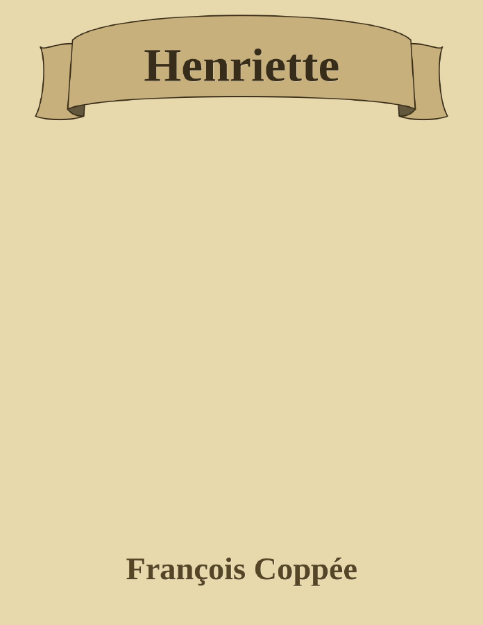 Couverture de Henriette