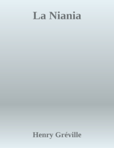 Couverture de La Niania