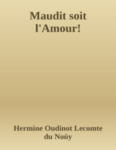 Couverture de Maudit soit l'Amour!
