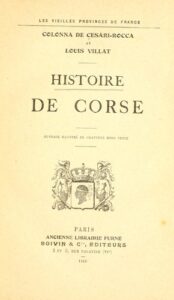 Histoire De Corse