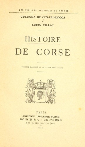 Histoire De Corse