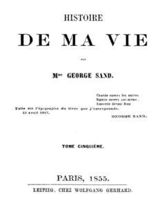 Histoire De Ma Vie Livre 2 Vol. 5 8211 9
