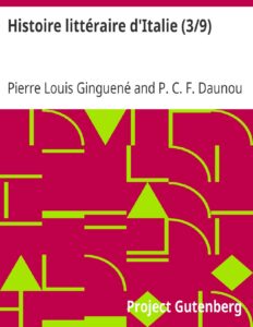 Histoire Litteraire DrsquoItalie 39