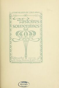 Histoires Souveraines