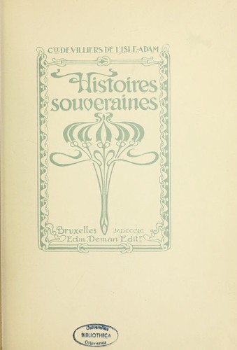Histoires Souveraines