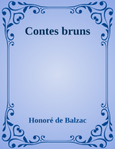 Couverture de Contes bruns