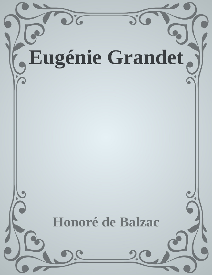 Couverture de Eugénie Grandet