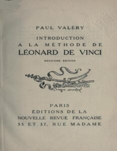 Introduction A La Methode De Leonard De Vinci